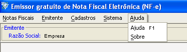 observar os espaços entre HOMOLOGACAO - SEM VALOR FISCAL, escrever HOMOLOGACAO sem: til (~) e cedilha (ç) 6.