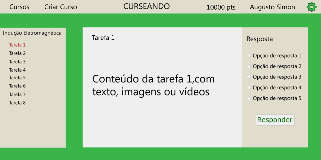 chamado inicialmente de Indução Eletromagnética. Disponibilizado na forma de curso, será aberto a todos que acessarem o ambiente Curseando.