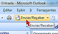 Enviando e-mail Para enviar um e-mail no Microsoft Outlook utilizando sua conta, você deverá clicar sobre o botão Novo email. Após o clique, aparecerá a janela Mensagem.