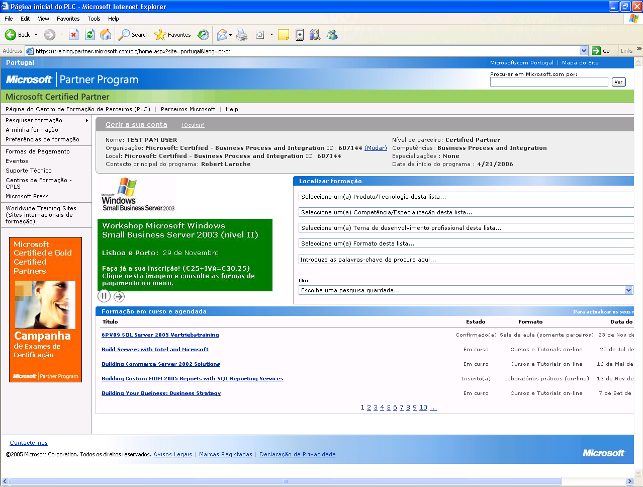 11 Informação e Formação Software para Uso Interno Informação e Formação Os recursos de Informação e Formação incluem: Informação técnica via Microsoft OEM System