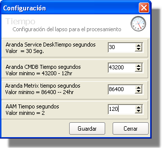 Abrir a interface de Aranda DBmanager Vá até Iniciar -> Todos os programas -> Aranda Software -> Aranda Tools > Aranda Services. Na interface de Aranda Service Center clique no ícone.