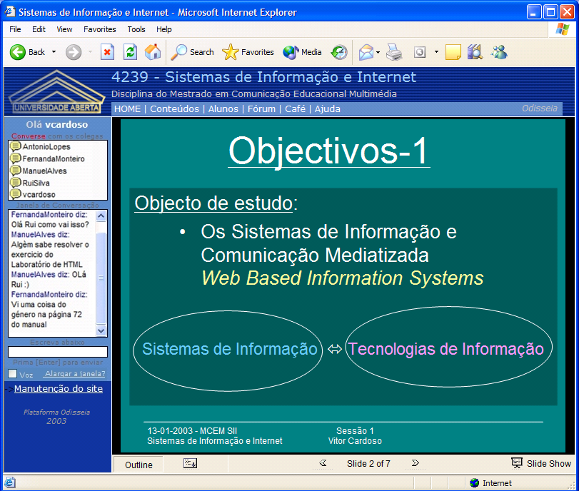 Aprender a Inovar, Vitor Cardoso, 2007