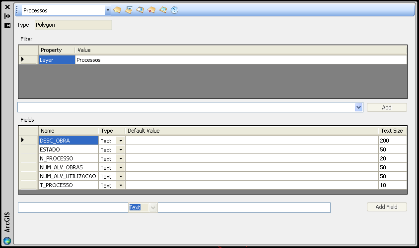 Utilização de ArcGIS for AutoCAD 11