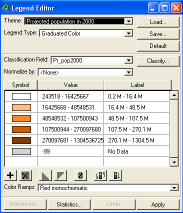 Fazendo um mapa Exercício 1: File open project C:\esri\av_gis30\avtutor\arcview\qstart.