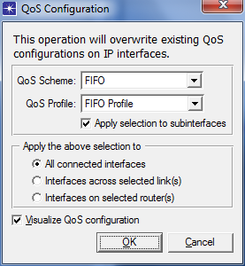 B - Configuração do OPNET Para realizar as simulações foi configurado no OPNET Moduler versão 16.0 a topologia apresentada na Figura B.