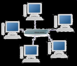 computadores e outros dispositivos conectados