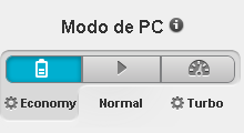 entanto, que a ativação do Modo Economy desativa algumas funcionalidades que somente serão disponibilizadas novamente por meio da desativação do Modo Economy.