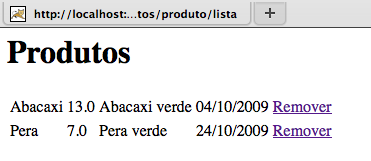 15.9 - Exercícios Vamos criar um novo projeto do Eclipse, usando um projeto já começado com o VRaptor. 1) Crie um novo Dynamic Web Project chamado controle-produtos.