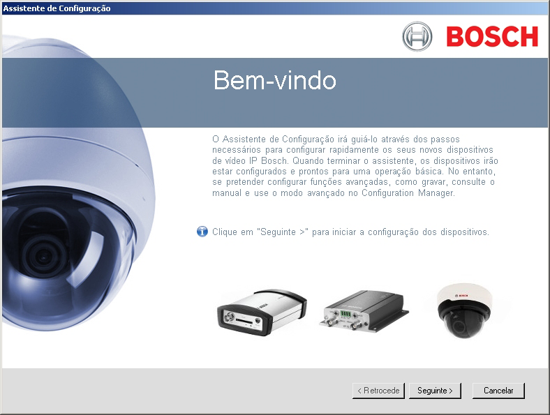 22 pt Configuração VIP X16 XF E Parâmetros adicionais Pode verificar e definir parâmetros adicionais com a ajuda da aplicação Configuration Manager no Bosch Video Client.