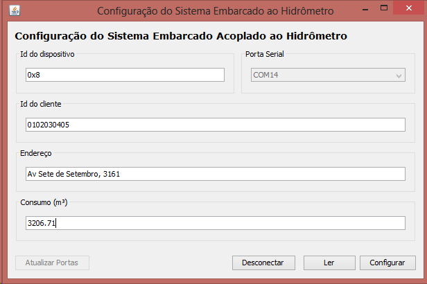 78 estar no formato da estrutura de mensagem apresentada na Tabela 4.12 ou a apresentada na Tabela 4.13.