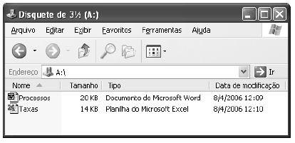 Com relação a essa janela e ao Windows XP, assinale a opção correta. 19.