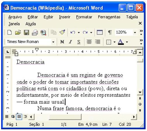 O marcador apresentado à esquerda, na lista, é criado usando-se o recurso. C.