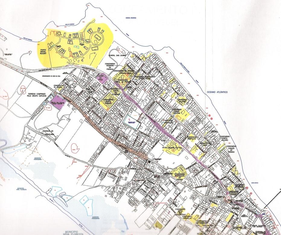 334 Figura 36 - Pirangi do Norte (Parnamirim). Em mancha, os flats e condomínios fechados mais recentes Fonte: LIMA; SILVA (2008).