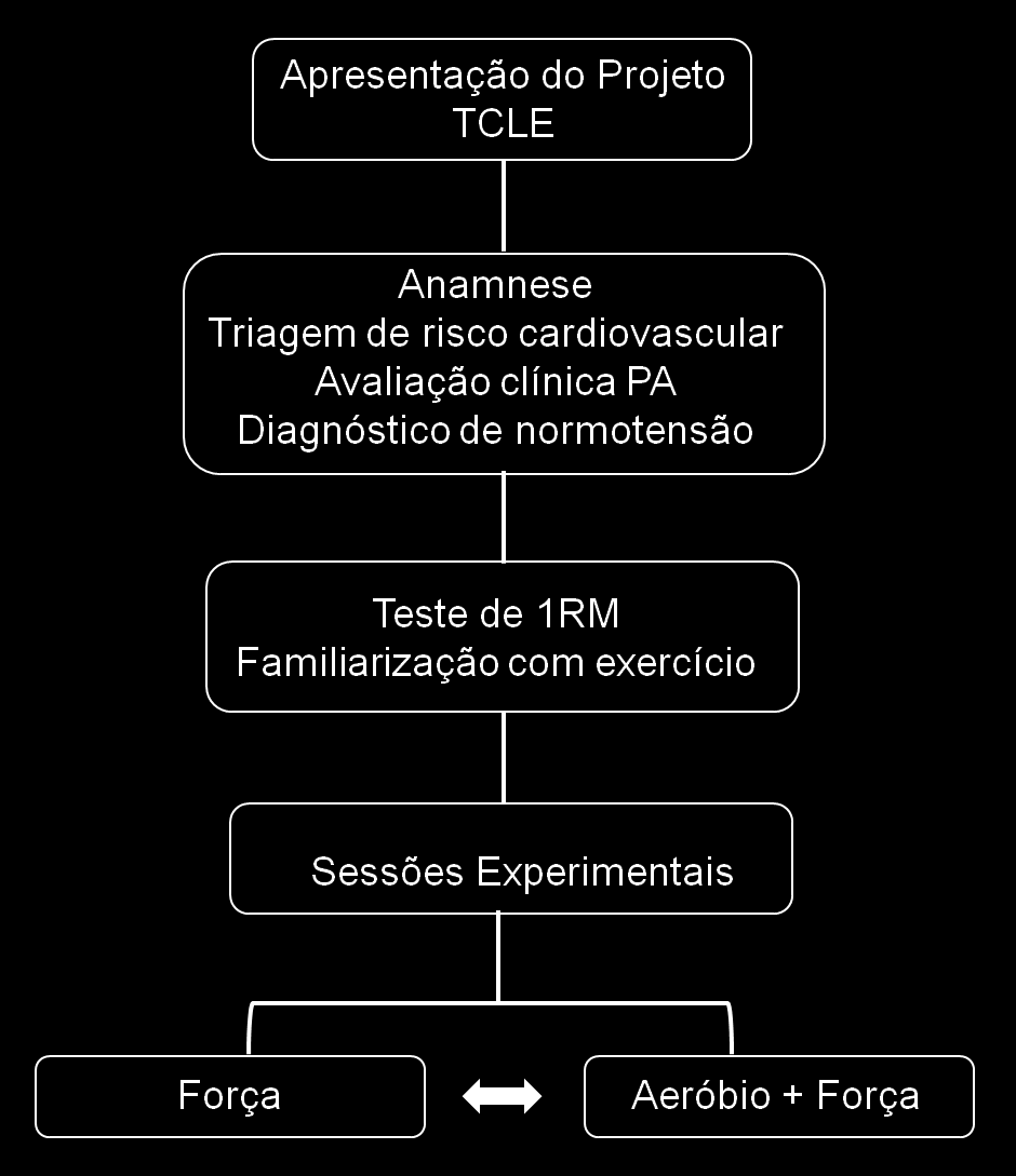 32 Figura 1. Desenho do estudo. 4.4. Amostra A amostra foi constituída por 30 indivíduos normotensos e fisicamente inativos.