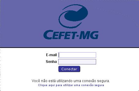 Figura 3: Tela de login do webmail Horde A gerência das contas de e-mail é provida pelo