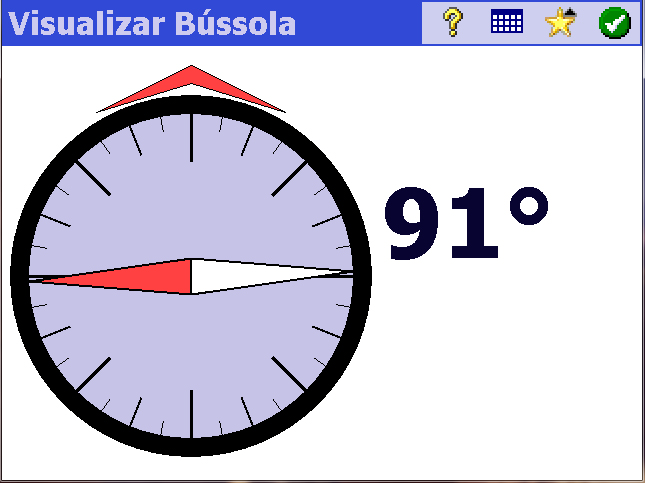 Gerenciar Alvos Inteligentes Bússola Eletrônica Nas versões mais antigas do Survey Pro, existia uma lista separada para alvos de visada atrás e visada dianteira. Agora no Survey Pro 5.