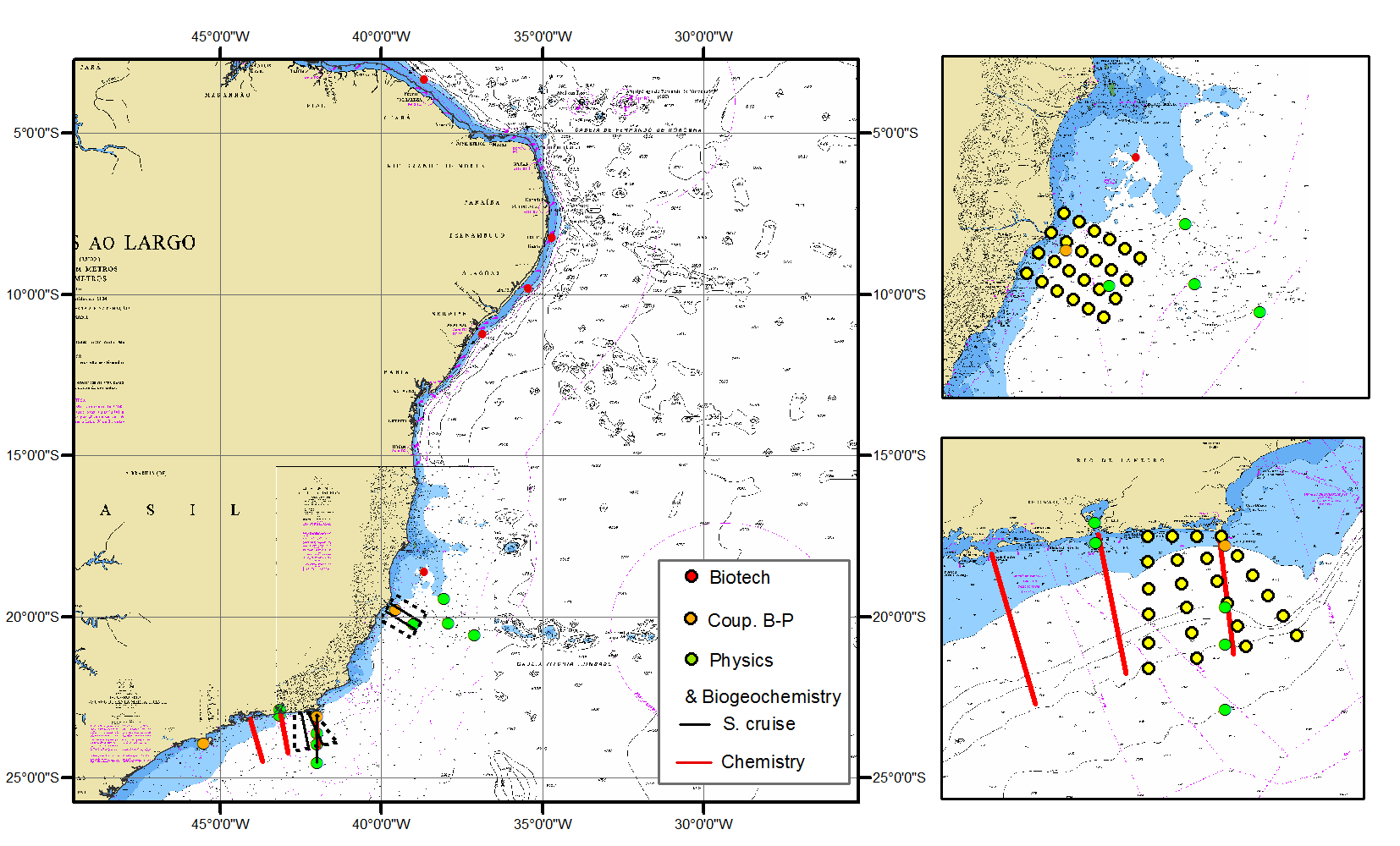 Sampling strategy Mooring lines, fine