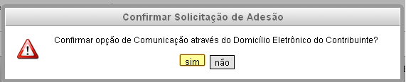 Figura 6 Confirmação de email cadastrado.