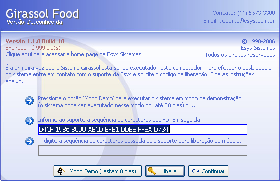 32 Iniciando o Sistema Girassol Evolution Gir as s ol Ev olution Após a instalação do Girassol Evolution, alguns ícones serão disponibilizados dentro da pasta Girassol Food na área de trabalho.