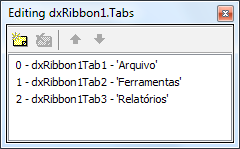 Add Button. Esse botão, pode ser vinculado a uma ActionList, novamente, poupando trabalho para concentrar os itens. Adicione quantos itens quiser.