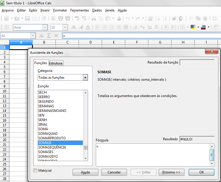 78 www.romulopassos.com.br / www.questoesnasaude.com.,br A alternativa C também está correta. A função é semelhante a do Excel.
