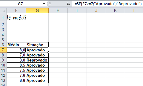 Retorna valores diferentes dependendo do resultado de uma expressão.