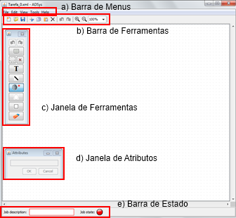 5.5 Editor de layout fabril Com a estrutura e o esboço especificado, juntamente com as funcionalidades identificadas, procedeu-se então ao desenvolvimento do protótipo de edição de uma planta fabril.