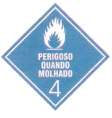 NBR 7500 Identificação para o Transporte Terrestre, manuseio, movimentação e armazenamento de produto CLASSE 4: SÓLIDOS INFLAMÁVEIS; SUBSTÂNCIAS SUJEITAS A COMBUSTÃO ESPONTÂNEA; SUBSTÂNCIAS QUE, EM