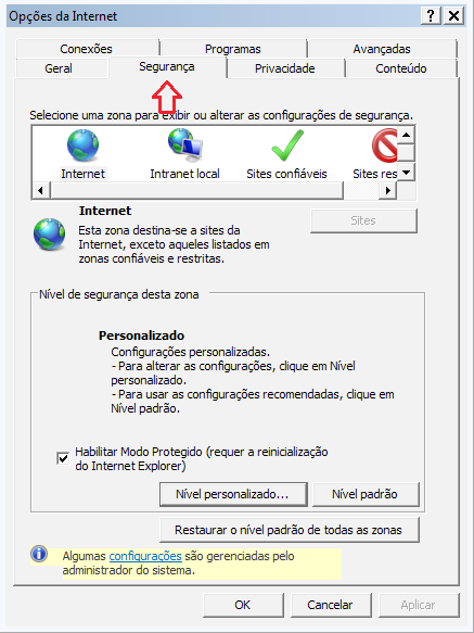 Prompt: na ocorrência de alarme, será aberta automaticamente a tela alarme, com a descrição da ocorrência.