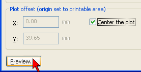 No campo Plot area, escolha na lacuna What to plot uma das opções para enquandramento (Display/Extend/Limits/Window).