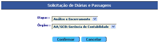 Clicar no botão Confirmar (Figura 44), onde após executar este procedimento você será direcionado para sua Bandeja de Entrada. E documento seguirá para a área devida.