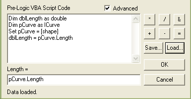 Figura 4.12 Formula em Visual Basic para o cálculo da distância Efectuou-se o cálculo com os valores obtidos e outro cálculo paralelo dando uma margem de 30 metros a cada trajecto.