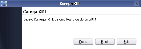 Após carregar o XML o sistema apresentará o status da importação que poderá ser: Importado com Sucesso, CNPJ do Destinatário não encontrado,