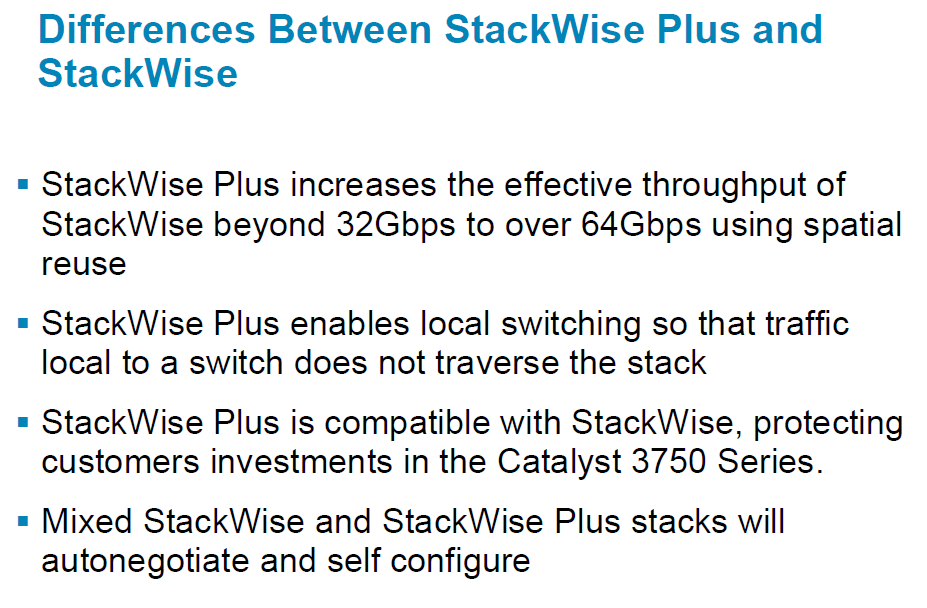 Stacking for the Edge How does the competition stack up? http://www.cisco.