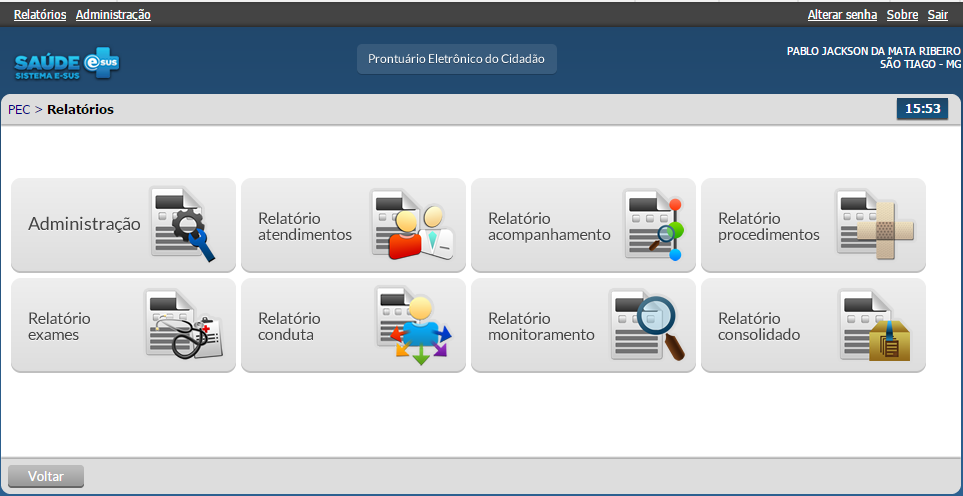 INSTALANDO O SISTEMA E-SUS CENTRALIZADOR (CENTRALIZADOR DE INFORMAÇÕES), NA SEDE DA SECRETARIA MUNICIPAL DE SAÚDE DO MUNICÍPIO 11 deste manual, ou seja, a geração de Contra Chave e edição do perfil