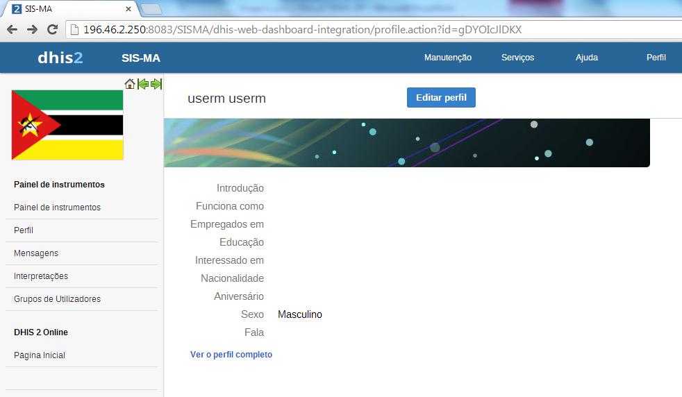 Nota: O Utilizador pode sempre contactar o Administrador do sistema e solicitar uma nova senha. 9.1.