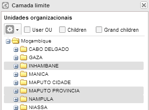 9.7.4 O botão fechar O Botão Fechar Limpa do mapa todos os registros nele mapeados, possibilitando a utilização da cama de US para novas apresentações geográficas. 9.7.5 Utilizando a camada de