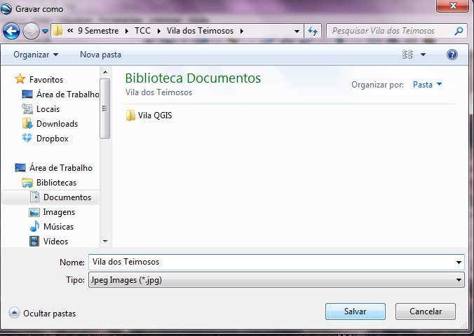 23 Figura 4 Escolhendo a resolução da imagem Fonte: Print screen do aplicativo Google Earth. Figura 5 Escolha do nome e do local para salvar a imagem Fonte: Print screen do aplicativo Google Earth.