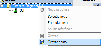 Reporting Estruturas Você pode ter no máximo duas estruturas em sua Query.