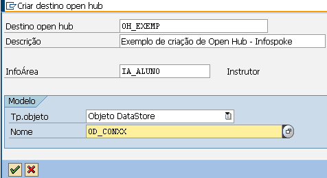 Open Hub Open hub é comumente utilizado para extrair infomações do BW