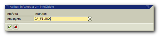 Infoprovider. Você poderá criar queries utilizando esses Infoobjetos.