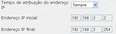 HWNR-300 correspondem aos computadores que comunicam com a Internet. Neste caso, as regras QOS só se aplicam a fluxos de dados que chegam da Internet para um computador na rede local.