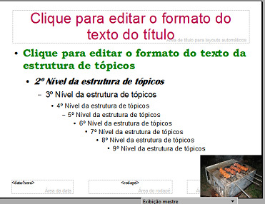 3 INSERINDO ELEMENTOS GRÁFICOS Para inserir elementos gráficos a maneira é muito semelhante, porém não existem caixas pré-configuradas para estes itens, eles serão inseridos e posicionados da forma