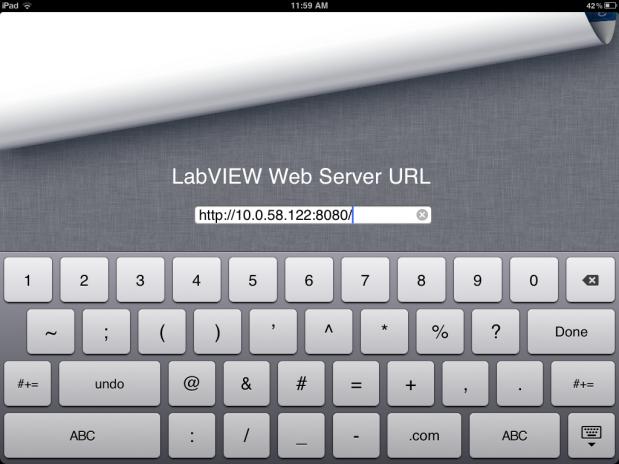 Data Dashboard para LabVIEW Encontra automaticamente web services para uma URL Exibe