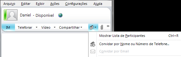 2.3.2 AGRUPAMENTO DE CONTATOS Os usuários podem agrupar seus contatos de várias maneiras, incluindo grupos definidos por usuários, grupos definidos pela organização, presença do contato ou contatos