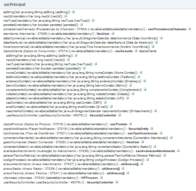 8 Ferramentas e Utilitários O Fusion traz um conjunto de ferramentas administrativas em forma de servlets que é extremamente útil para utilização avançada do ambiente.