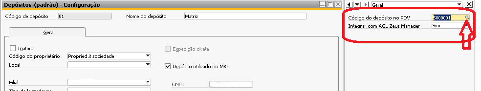 3.6 Estoques Depósitos.