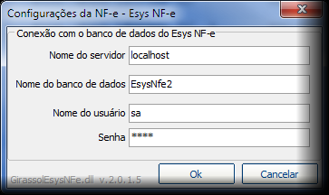 16 7. C lique no botão Configurar NF-e. Será apresentada a tela de C onfigurações da NF-e. 8.