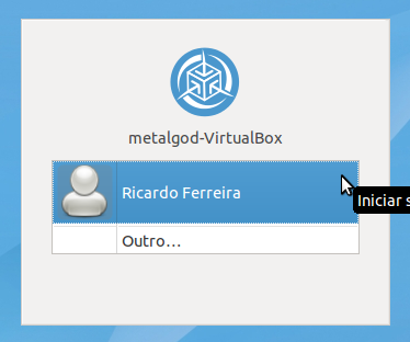 área própria que se encontra no directório /home/(nome do utilizador).