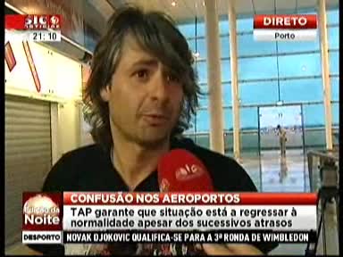 A8 SIC Notícias ID: 54551759 25062014 Meio: SIC Notícias - Edição da Noite Duração: 00:07:17 Hora de emissão: 21:05:00 Dezenas de voos cancelados em Portugal devido ao protesto dos controladores